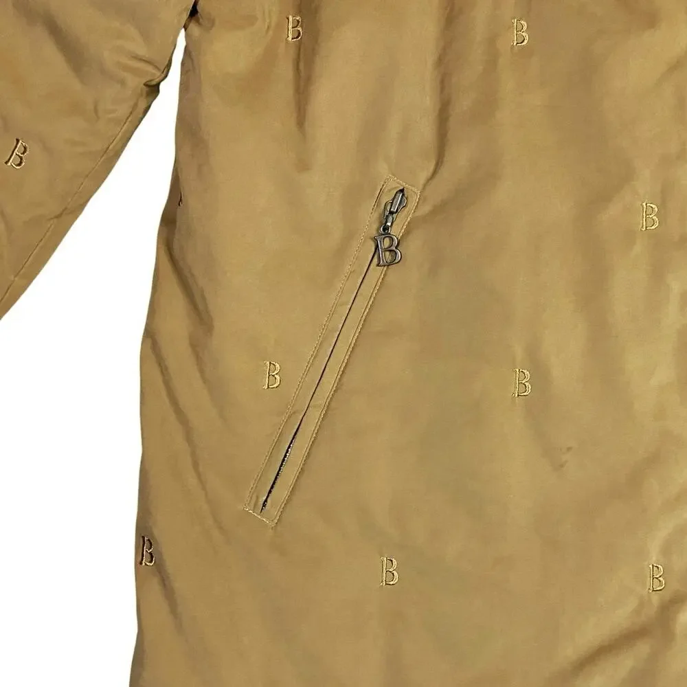 Vintage Burberry Tokyo Monogram Puffer Jacket - L